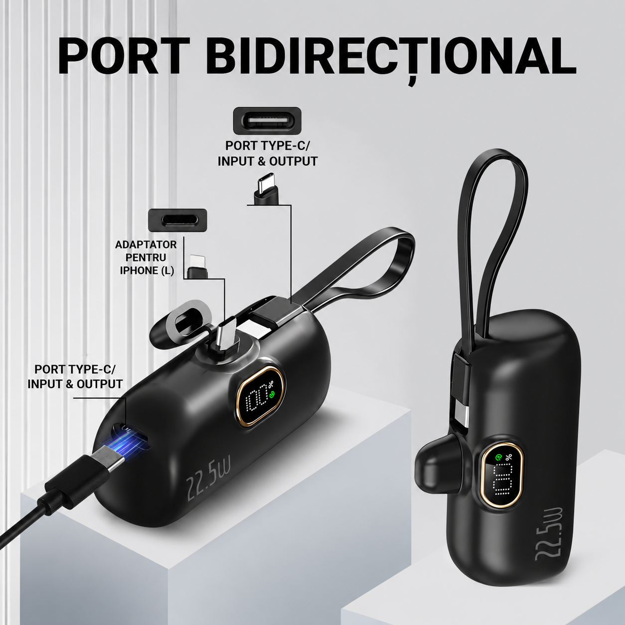 Baterie de Buzunar - 5.000 Mah FastCharging